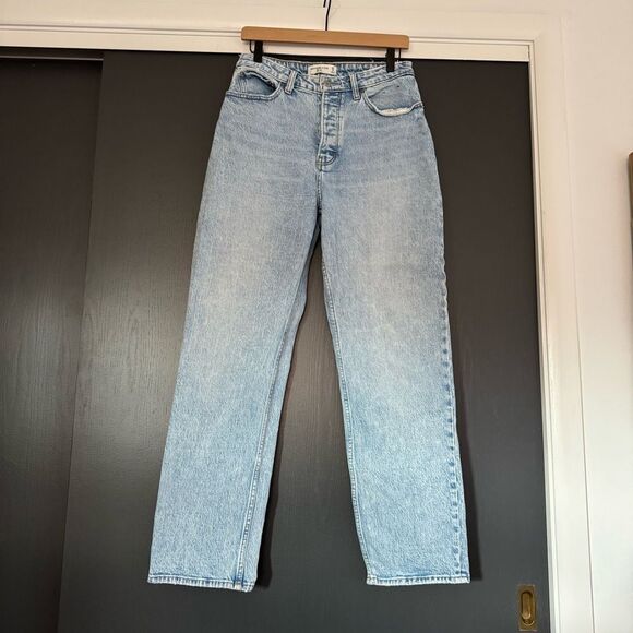 Denim - Abercrombie Dad High Rise Curve Love sz 28/6